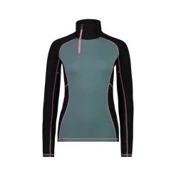 Mons Royale Women's Olympus Half Zip Shirt