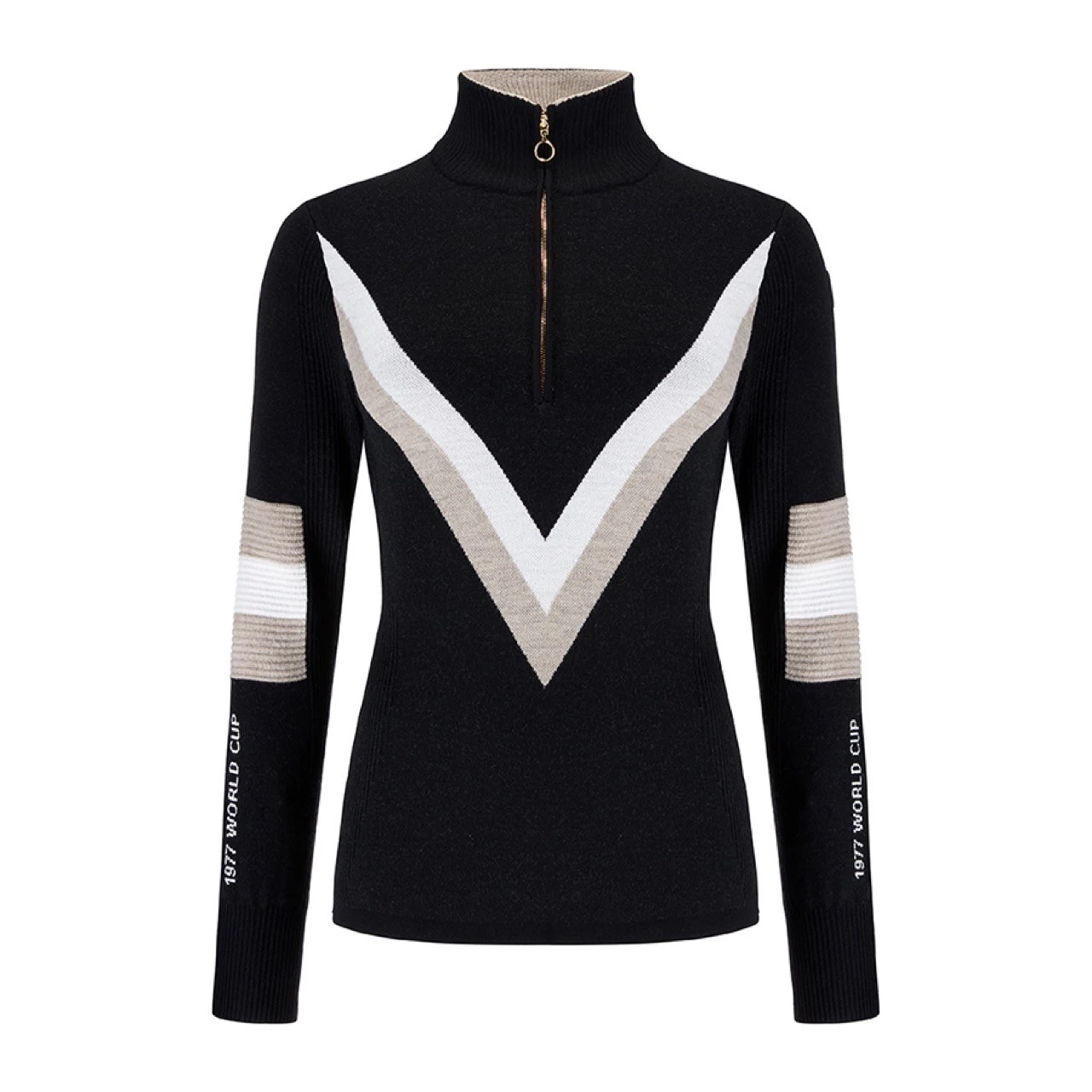 We Norwegians Women's Hafjell Zip Up Sweater 3 We Norwegians Women's Hafjell Zip Up Sweater