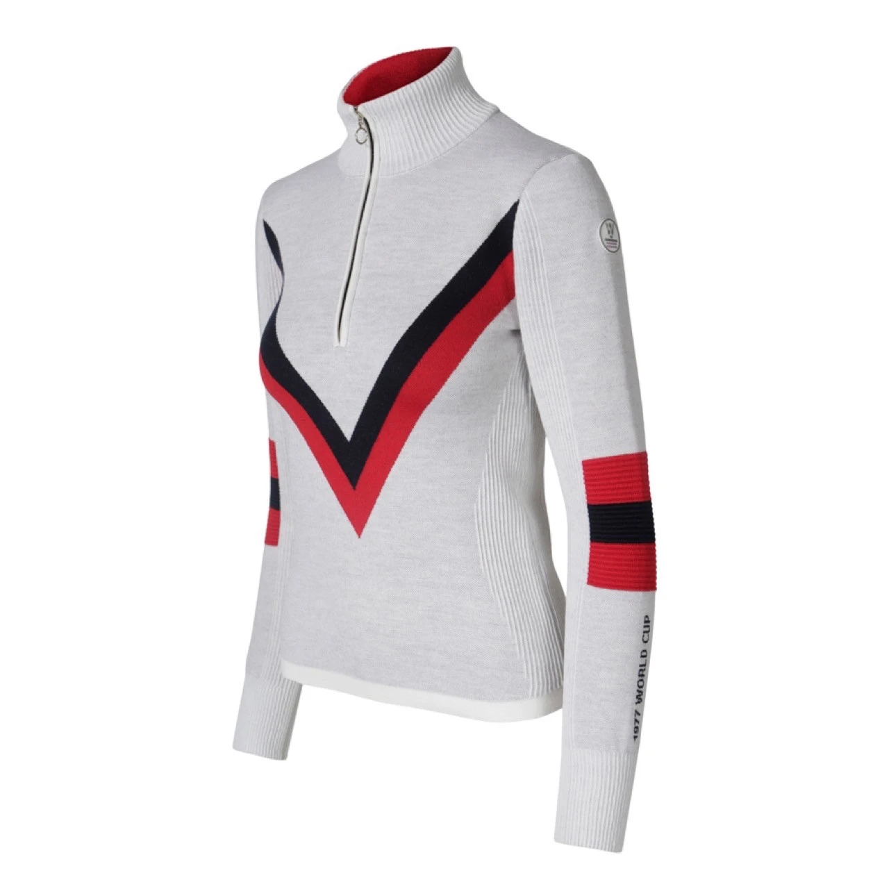 We Norwegians Women's Hafjell Zip Up Sweater 6 We Norwegians Women's Hafjell Zip Up Sweater - Image 4