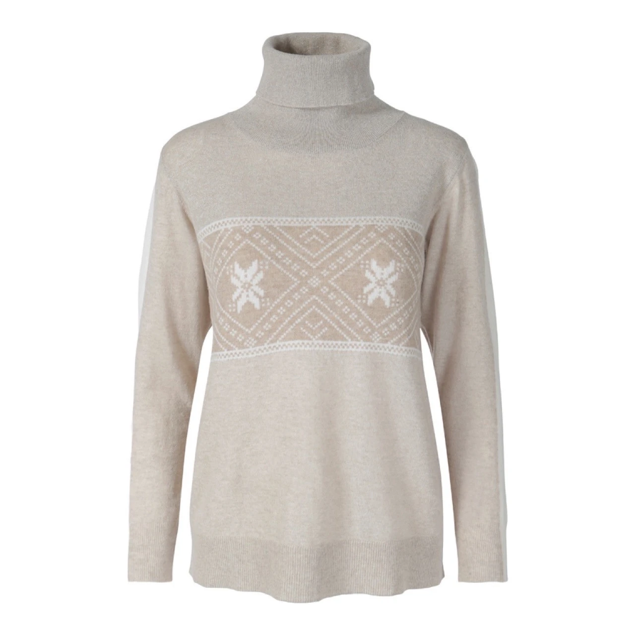 We Norwegians Women's Snowflake Roll Neck Sweater 3 We Norwegians Women's Snowflake Roll Neck Sweater