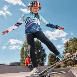 Front Page 9 Spyder Big Girls Surface Half Zip - Abyss