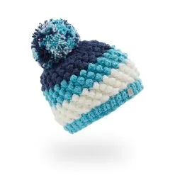Spyder Big Girls Brrr Berry Pom - Bahama Blue
