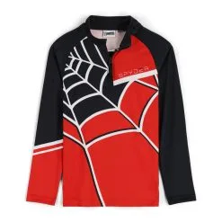 Spyder Big Boys Web Half Zip - Volcano
