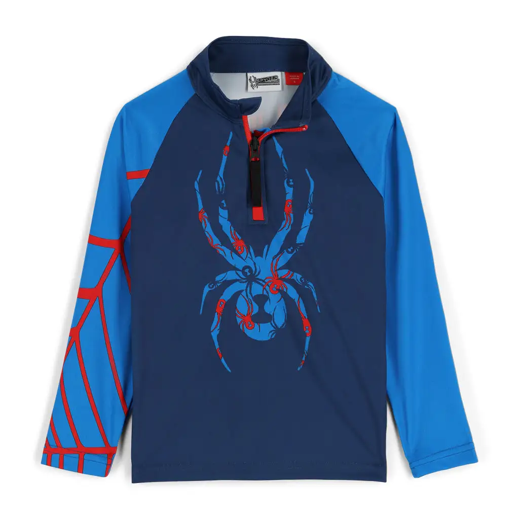 Spyder Little Boys Bug Half Zip - Abyss 4 Spyder Little Boys Bug Half Zip - Abyss - Image 2