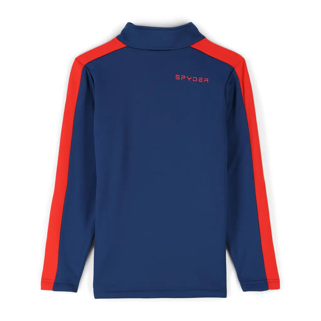 Spyder Big Boys Base Half Zip - Abyss 4 Spyder Big Boys Base Half Zip - Abyss - Image 2