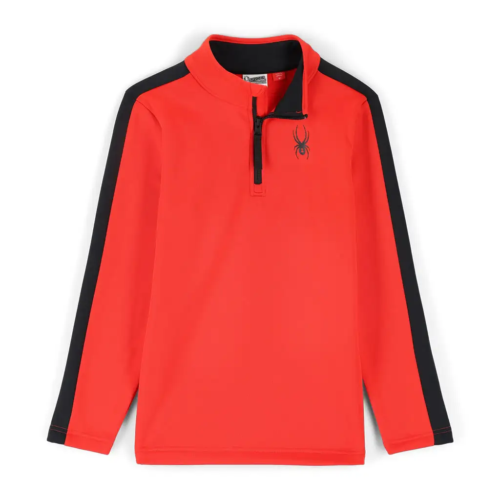 Spyder Big Boys Base Half Zip - Volcano 3 Spyder Big Boys Base Half Zip - Volcano