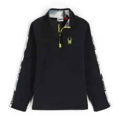 Spyder Youth Speed Half Zip - Black