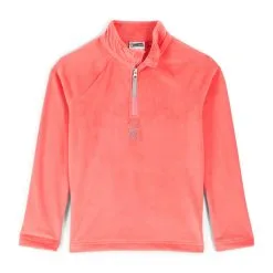 Front Page 15 Spyder Big Girls Shimmer Bug Half Zip - Tropic