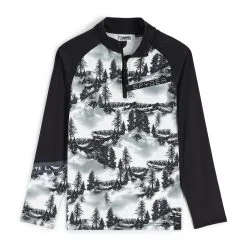 Spyder Big Boys Treeline Half Zip - Tree Line