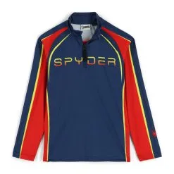 Spyder Big Boys Downhill Half Zip - Abyss
