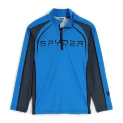 Spyder Big Boys Downhill Half Zip - Collegiate