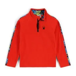 Spyder Toddler Speed Half Zip - Volcano