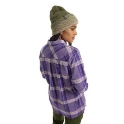 Burton Women's Favorite Long Sleeve Flannel Shirt -Ski Shop 23405100963 5 45178.1657230019