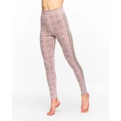 Kari Traa Women's Rose Wool High Waist Pant Leggings -Ski Shop 622873 Taupe model 1 70897.1664919386