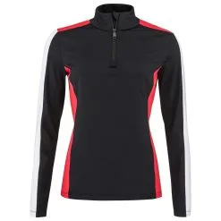Head Women's Aster Midlayer Half Zip Shirt -Ski Shop 824612 ASTER Midlayer Women BKRD 1 29695.1663971403