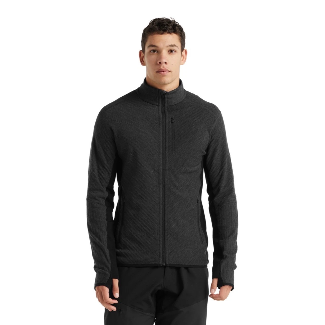 Icebreaker Men's Descender LS Zip Jacket 4 Icebreaker Men's Descender LS Zip Jacket - Image 2
