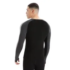 Icebreaker Men's 200 ZoneKnit LS Crewe Shirt -Ski Shop FW22 Men 200 ZoneKnit LS Crewe 0A56HA585 2 48915.1666645213