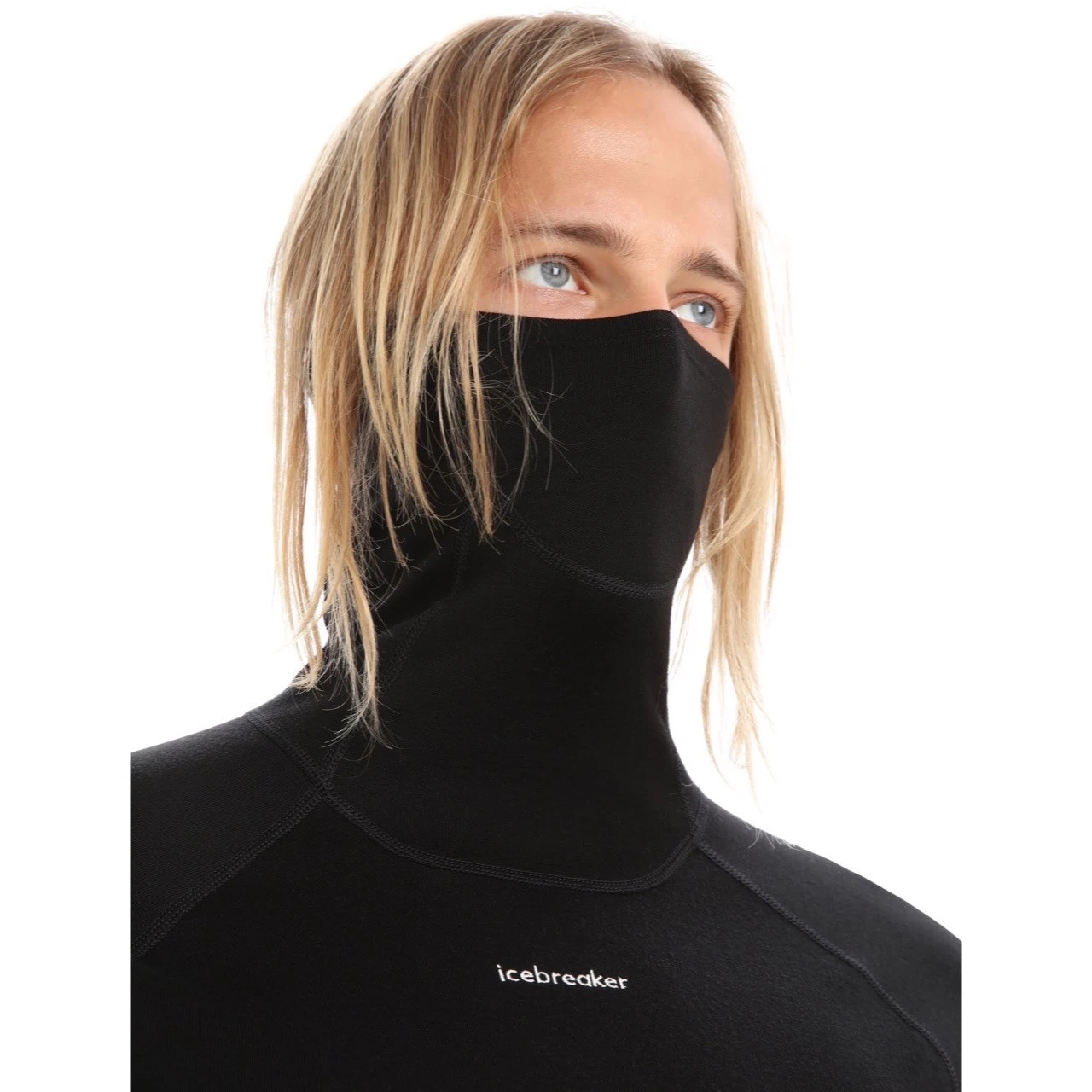 Icebreaker Men's MerinoFine LS Roll Neck Shirt 6 Icebreaker Men's MerinoFine LS Roll Neck Shirt - Image 4