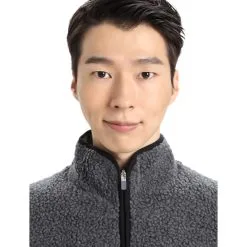 Icebreaker Men's RealFleece High Pile LS Zip Jacket -Ski Shop FW22 Men RealFleece High Pile LS Zip 0A56GYA11 4 33293.1666637719