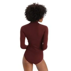 Icebreaker Women's Queens LS High Neck Body Suit -Ski Shop FW22 Women Queens LS High Neck Bodysuit 0A59HO064 2 97447.1666720000