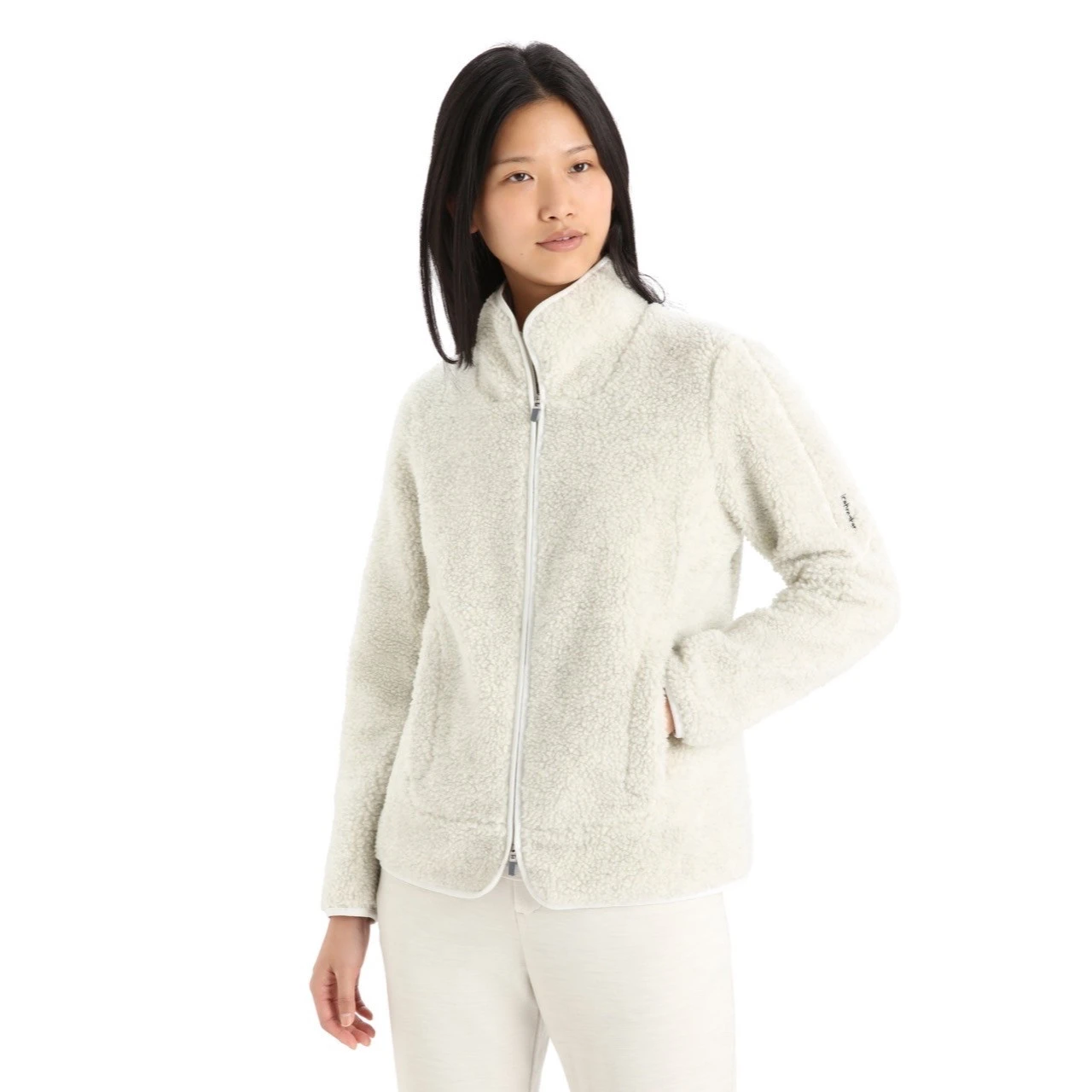 Icebreaker Women's RealFleece High Pile LS Zip Jacket 4 Icebreaker Women's RealFleece High Pile LS Zip Jacket - Image 2