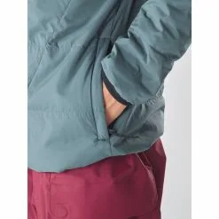 FW Apparel Men's Manifest Quilted Anorak -Ski Shop MANIFEST QUILTED ANORAK PFL Dark Stone detail2 88433.1663266720