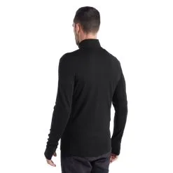 Icebreaker Men's Quantum III LS Zip Jacket -Ski Shop SS22 Men Quantum III LS Zip BLACK 0A56FP001 2 62654.1666652387