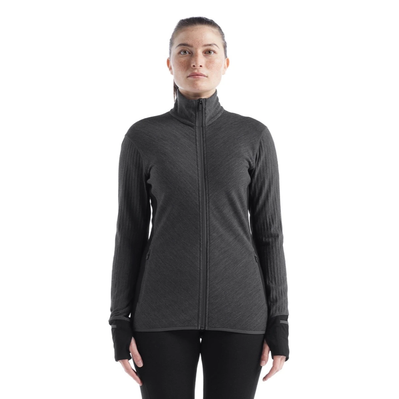 Icebreaker Women's Descender LS Zip Jacket 7 Icebreaker Women's Descender LS Zip Jacket - Image 5
