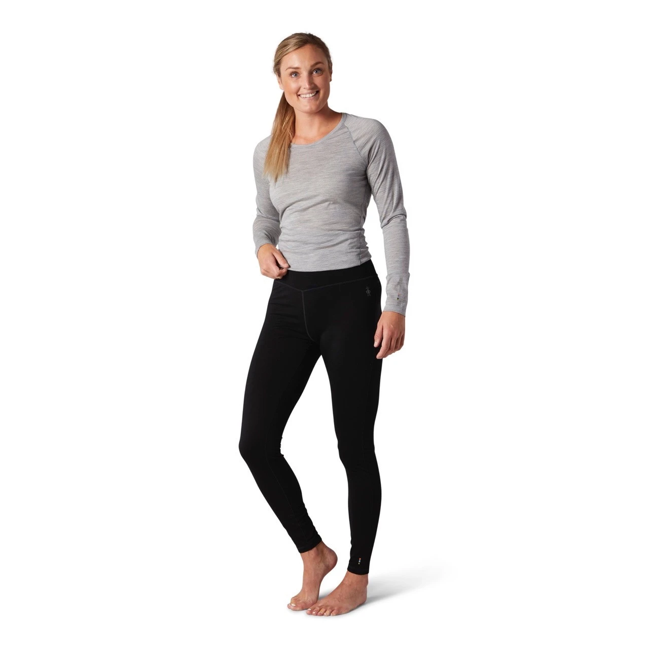 Smartwool Women's Classic All-Season Merino Base Layer Bottom Tights 4 Smartwool Women's Classic All-Season Merino Base Layer Bottom Tights - Image 2