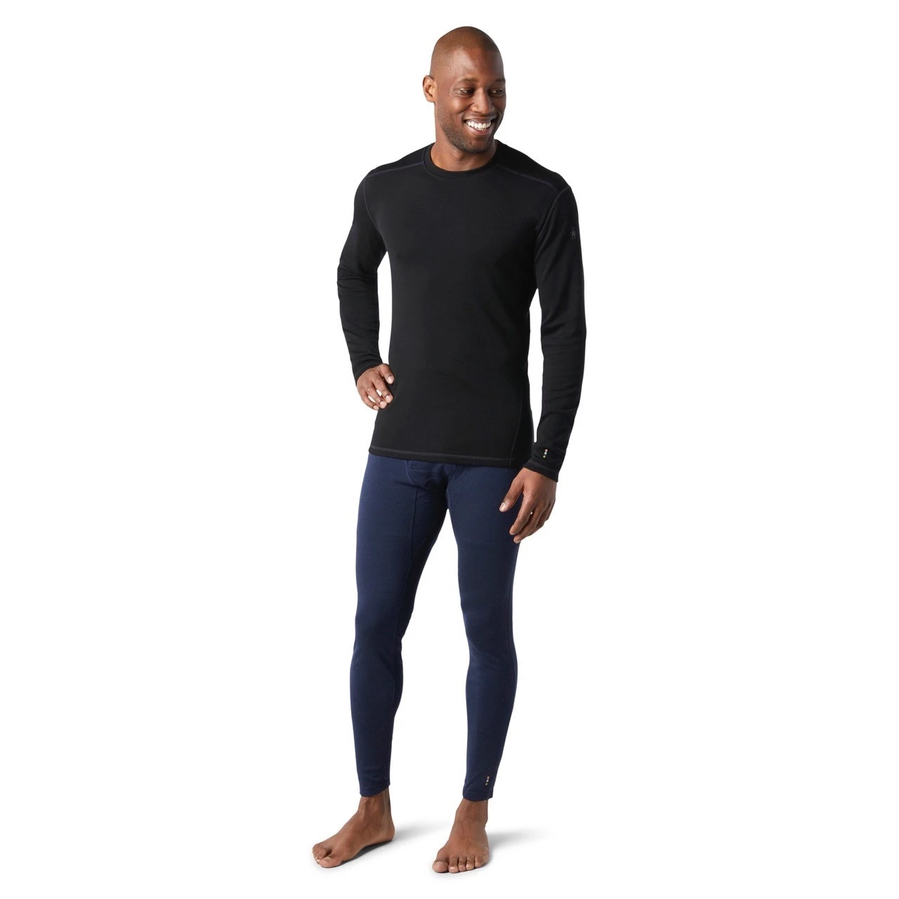 Smartwool Men's Classic Thermal Merino Base Layer Crew Shirt 4 Smartwool Men's Classic Thermal Merino Base Layer Crew Shirt - Image 2