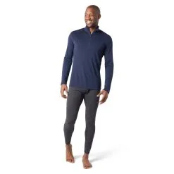 Smartwool Men's Classic Thermal Merino Base Layer 1/4 Zip Shirt -Ski Shop SW016355092 2 p 04685.1660926354