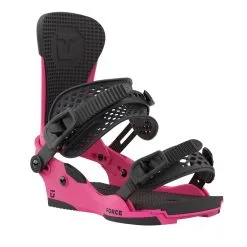 Union Force Snowboard Bindings -Ski Shop UN 22 FORCE HOT PINK FRONT 86771.1661893643