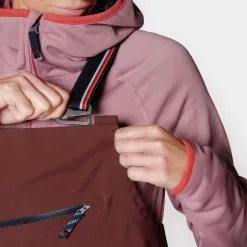 Elevenate Women's Pure Bib Pants -Ski Shop W Pure Bib Pants Maroon Brown 214 22270 Det3 99074.1665162211