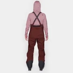 Elevenate Women's Pure Bib Pants -Ski Shop W Pure Bib Pants Maroon Brown 214 22270 Mod2 72545.1665162211