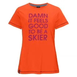 Elevenate Women's Riders Tee Shirt 6 Elevenate Women's Riders Tee Shirt -Ski Shop W Riders Tee Spicy Orange 197 20385 Pack 64855.1665161880