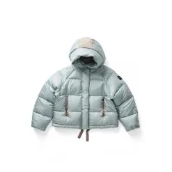 Holden Women's Short Down Puffer Jacket -Ski Shop W SHORT DOWN PUFFER SLATE GRAY 0165 ON WHITE 88387.1664921939