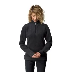 Houdini Women's Alto Half Zip Pullover -Ski Shop Ws Alto Halfzip True black 120234 900 P F w low 79156.1663341281