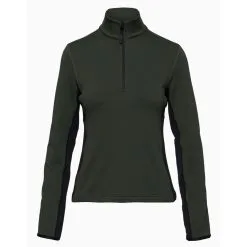 Aztech Mountain Women's Performance Half Zip Fleece Pullover -Ski Shop w performance half zip fleece fa22 color radium green pos 1 64851.1665523890