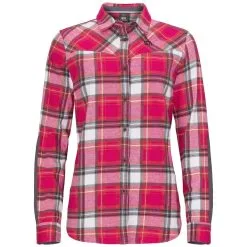 Elevenate Women's Cham Shirt - 2022 8 Elevenate Women's Cham Shirt - 2022 -Ski Shop w cham shirt rich pink 170 20 front1 1 36793.1634229007